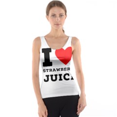 I Love Strawberry Juice Tank Top