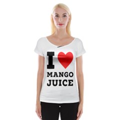 I love mango juice  Cap Sleeve Top