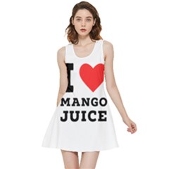 I love mango juice  Inside Out Reversible Sleeveless Dress