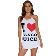 I Love Mango Juice  2-in-1 Flare Activity Dress by ilovewhateva