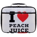 I love peach juice Full Print Lunch Bag View1
