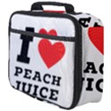 I love peach juice Full Print Lunch Bag View4