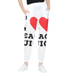 I Love Peach Juice Women s Tapered Pants by ilovewhateva