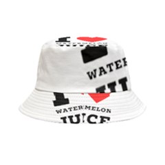 I Love Watermelon Juice Inside Out Bucket Hat