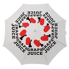 I Love Grape Juice Straight Umbrellas by ilovewhateva