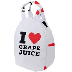 I Love Grape Juice Travel Backpack by ilovewhateva