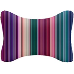 Vertical Line Color Lines Texture Seat Head Rest Cushion by Bangk1t