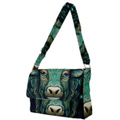 Bull Star Sign Full Print Messenger Bag (s) by Bangk1t