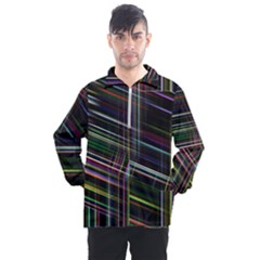 False Prismatic Black Background Men s Half Zip Pullover by Bangk1t