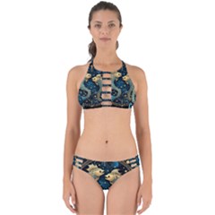 Fish Star Sign Perfectly Cut Out Bikini Set