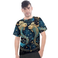 Fish Star Sign Men s Sport Top by Bangk1t