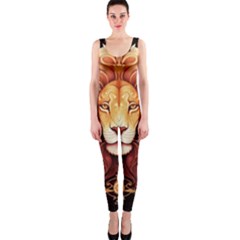 Lion Star Sign Astrology Horoscope One Piece Catsuit