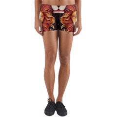 Lion Star Sign Astrology Horoscope Yoga Shorts