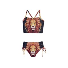 Lion Star Sign Astrology Horoscope Girls  Tankini Swimsuit