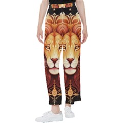 Lion Star Sign Astrology Horoscope Women s Pants  by Bangk1t