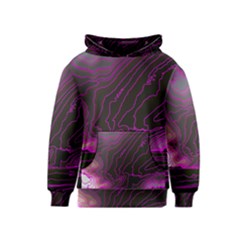 Pink Storm Pink Lightning Kids  Pullover Hoodie