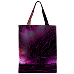 Pink Storm Pink Lightning Zipper Classic Tote Bag by Bangk1t