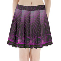 Pink Storm Pink Lightning Pleated Mini Skirt by Bangk1t