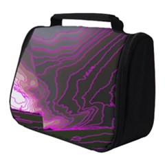 Pink Storm Pink Lightning Full Print Travel Pouch (small) by Bangk1t