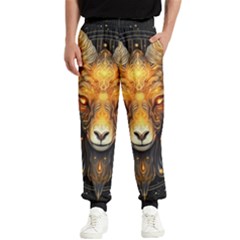 Aries Star Sign Men s Elastic Waist Pants by Bangk1t