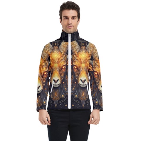 Aries Star Sign Men s Bomber Jacket by Bangk1t