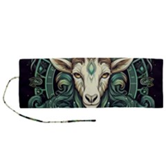 Capricorn Star Sign Roll Up Canvas Pencil Holder (m) by Bangk1t