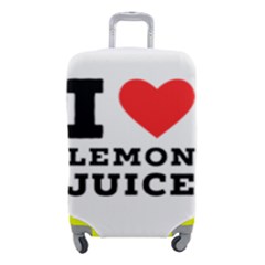 I Love Lemon Juice Luggage Cover (small) by ilovewhateva