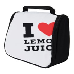 I Love Lemon Juice Full Print Travel Pouch (small)