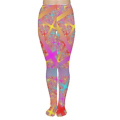 Geometric Abstract Colorful Tights