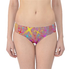 Geometric Abstract Colorful Hipster Bikini Bottoms