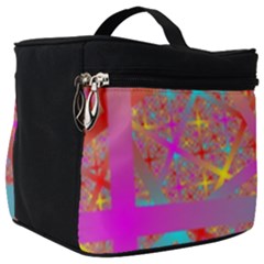 Geometric Abstract Colorful Make Up Travel Bag (big) by Bangk1t