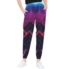 Synthwave City Retrowave Wave Women s Tapered Pants