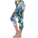 Stones Gems Multi Colored Rocks Capri Winter Leggings  View2