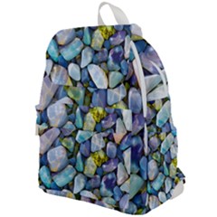 Stones Gems Multi Colored Rocks Top Flap Backpack by Bangk1t