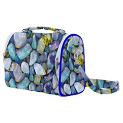 Stones Gems Multi Colored Rocks Satchel Shoulder Bag by Bangk1t