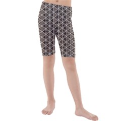 Structure Pattern Texture Hive Kids  Mid Length Swim Shorts by Bangk1t