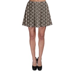 Structure Pattern Texture Hive Skater Skirt