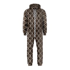 Structure Pattern Texture Hive Hooded Jumpsuit (kids) by Bangk1t