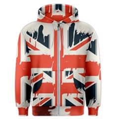 Union Jack England Uk United Kingdom London Men s Zipper Hoodie by Bangk1t