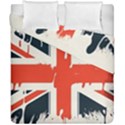 Union Jack England Uk United Kingdom London Duvet Cover Double Side (California King Size) View1