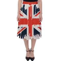 Union Jack England Uk United Kingdom London Classic Midi Skirt