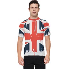 Union Jack England Uk United Kingdom London Men s Short Sleeve Rash Guard by Bangk1t