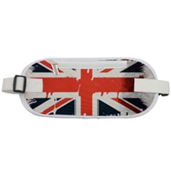 Union Jack England Uk United Kingdom London Rounded Waist Pouch by Bangk1t