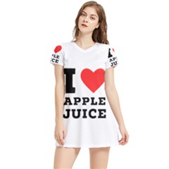 I Love Apple Juice Women s Sports Skirt by ilovewhateva