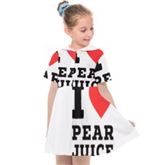 I Love Pear Juice Kids  Sailor Dress by ilovewhateva