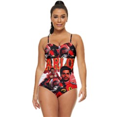 Carlos Sainz Retro Full Coverage Swimsuit by Boster123