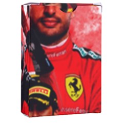 Carlos Sainz Playing Cards Single Design (rectangle) With Custom Box by Boster123