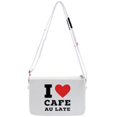 I Love Cafe Au Late Double Gusset Crossbody Bag by ilovewhateva