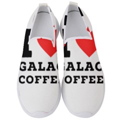 I Love Galao Coffee Men s Slip On Sneakers by ilovewhateva