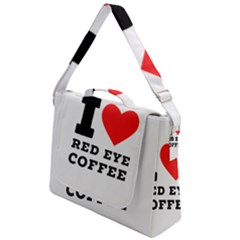 I Love Red Eye Coffee Box Up Messenger Bag